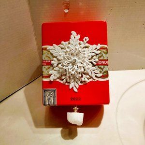 Suenos de Saundra Upcycled Large Red Cigar Box, Storage/Jewelry Box/Home Accent